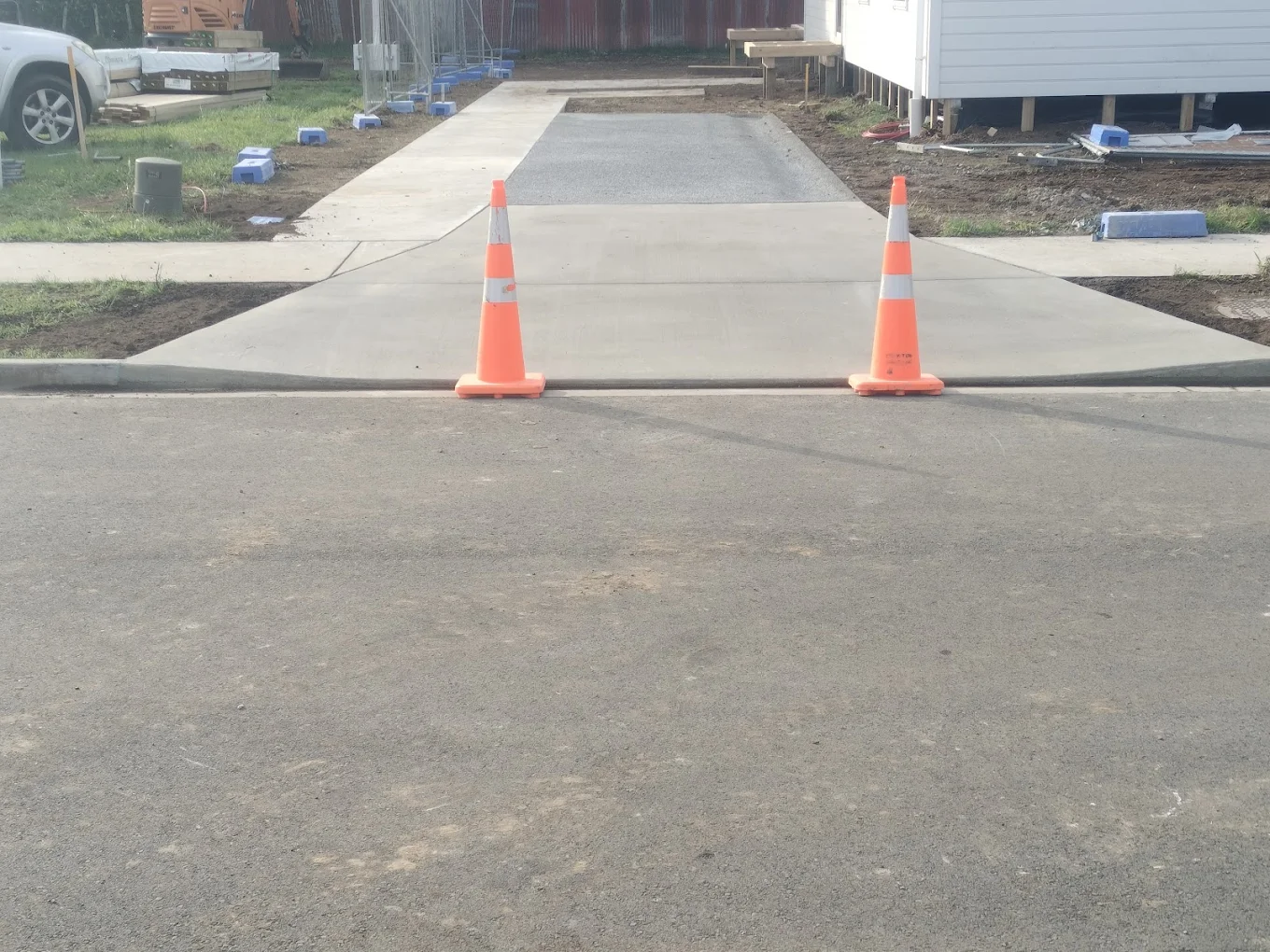 Professional concrete and landscaping work - Project 2